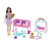 Mattel Barbie Varuška z dvojčki igralni set