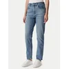 Calvin Klein Jeans Kavbojke Faded Whiskered Mom  svetlo modra