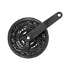 Srednji pogon MTB crni 42/34/24T Wheeltop