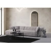 Atelier del Sofa Ugaona garnitura Boxer, 290x165 cm, Svetlo siva