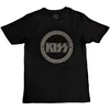 Kiss Buzzsaw Logo (Hi-Build) Black L Majica