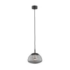 Argon 4333 - Luster na sajli TRINI 1xE27/15W/230V prečnik 20 cm crna