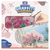 Junior graffiti diamonds blind ram sa bockalicama cveće bela 30x30cm ( 132966 )