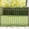 Element Ograde ASSEN Siva 170 x 80 cm Čelik