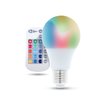Forever LED barvna žarnica - sijalka RGB E27 9W , od bele do temno modre barve z daljincem