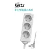 Kettz KT-PK03A-1.5M Produžni kabl 1.5m 3 rupe