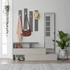 Hanah Home Cipelarnik 137x54,5x35cm Antracit-Krem