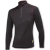 Sensor majica z dolgimi rokavi Merino Wool 330, ženska, črna, M