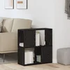 Set TV komoda Zidne Crna 60 x 24 x 63 cm Konstruirano drvo