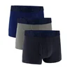 Bokserji Under Armour M Perf Cotton 3in 3-Pack Navy S