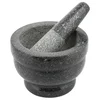 slomart Kinghoff možnar z tolkalom, kamen, komplet 2 kosa, o14x10cm
