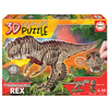 Puzzle dinosaurus Tyrannosaurus Rex 3D Creature Educa dĺžka 61 cm 82 dielov od 6-9 rokov EDU19182