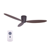Lucci air 212883 - Plafonski ventilator AIRFUSION RADAR drvo/smeđa + daljinski upravljač