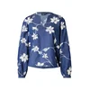 ONLY Bluza ONLSAKA temno modra/bela