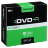 (Intenso) DVD-R 4,7GB pak. 10 komada Slim Case - DVD-R4,7GB/10Slim