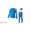Sensor Merino Impress otroški komplet, modra (110)