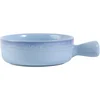 Dardanar Ceramic soup bowl with handle, single ramen bowl for 1 person, small pho bowl, round baking pan oven safe green, (21066507)