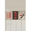 Wallity slika Ersy3Ham10, 3 dijela, 33 x 48 cm
