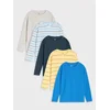 Sinsay - Paket od 5 majica s dugim rukavima - plava