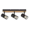 RABALUX Plafonska lampa Metta crna