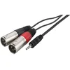 Monacor MCA-129P 1 m Avdio kabel (Kot novo)