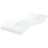Vidaxl Vzmetnica iz pene bela 80x220 cm 7-conska trdota 20 ILD