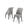 HANAH HOME Set stolica (4 dela) Nuna Grey Black