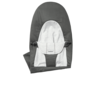 Extra Fabric Seat for Bouncer Balance Soft - Dark grey/Grey/Woven/Jersey
