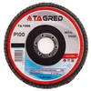 Lopatični disk 125 mm/22,23 mm zrnatost P100 TA1006