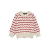 VERO MODA Pulover VMLEONOR bež/rdeča