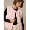 Sinsay - Teddy prsluk - pastelno roze