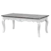 Livin Hill Klubska mizica, Rimini bela, 120x50x60 cm, bela