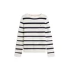 TOMMY HILFIGER Pulover črna/bela