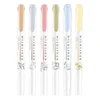 Označevalnik, komplet, 1,4/4 mm, dvostranski, ZEBRA Mildliner Scented Fragrance, 6 različnih barv, 5 kosov