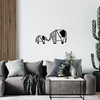 Wallity Zidna dekoracija Metal Wall Decor, 55 x 25 cm, Crna
