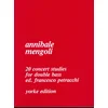 MENGOLI A:20 CONCERTI STUDIES FOR DOUBLE BASS