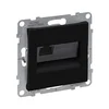 Legrand - Ethernet RJ45 utičnica bez okvira SUNO crna