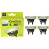 PHILIPS OneBlade 360 QP440/50 nadomestne britvice for Philips OneBlade 4 kos