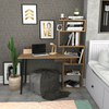 HANAH HOME Radni sto Vina Walnut