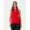 Calvin Klein Top K20K208190 Rdeča Regular Fit