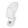 Armrest Dacia Sandero 2017-2020 (adapter only)