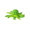 Igrača za pse OCTOPUS & STARFISH plišasta, TPR zelena.27cm Kiwi