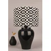 Opviq Stona lampa BK102, Crno-bela