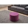 Atelier del Sofa Tabure Likya, 58x42x58cm, Ljubičasti