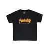 Thrasher Flame Kids fantovska majica black