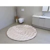 Okrugla Prostirka za kupatilo fi 100cm Roze boja