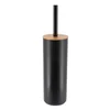 TENDANCE WC četka fano poliresin/bambus, Crna