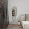HANAH HOME Ogledalo Reos Transparent