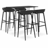5-dijelni barski set crni