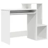 Stol s ladicama Bijelo 106 x 41 x 88.5 cm Konstruirano drvo